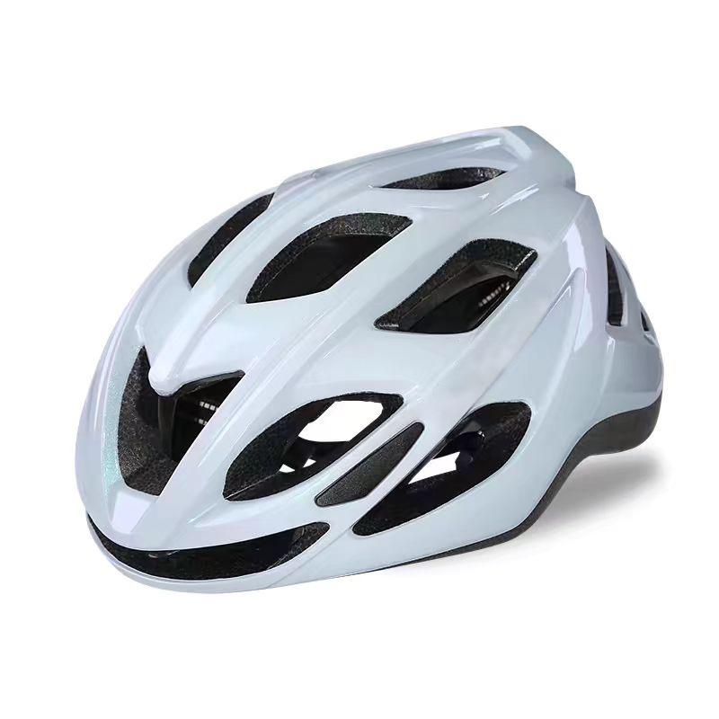 Neuer Farbverlauf Erwachsenen-Fahrradhelm Mountainbike Integrierte Formung Cooler Sport-Fahrradhelm