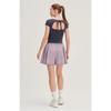 Huit Back Cutout Ribbon In Bra Short Sleeve Tee Htwts6j12t