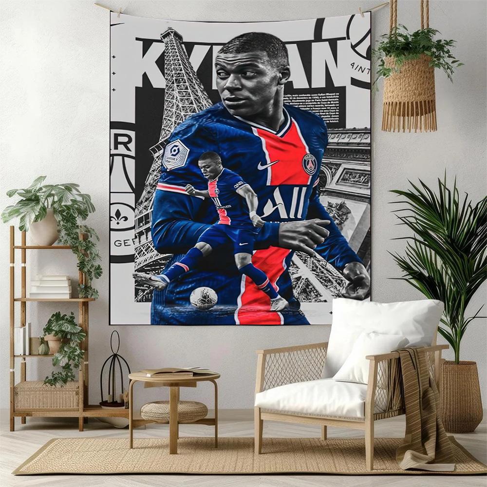 Mbapp Style Wall Decor Tapestry Art For Pet Memorial Birthdaywedding Party Backdrop Family Gift