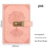 A5 Retro Password Lock Notebook Gift Box Set: Thick Creative Planner & Diary