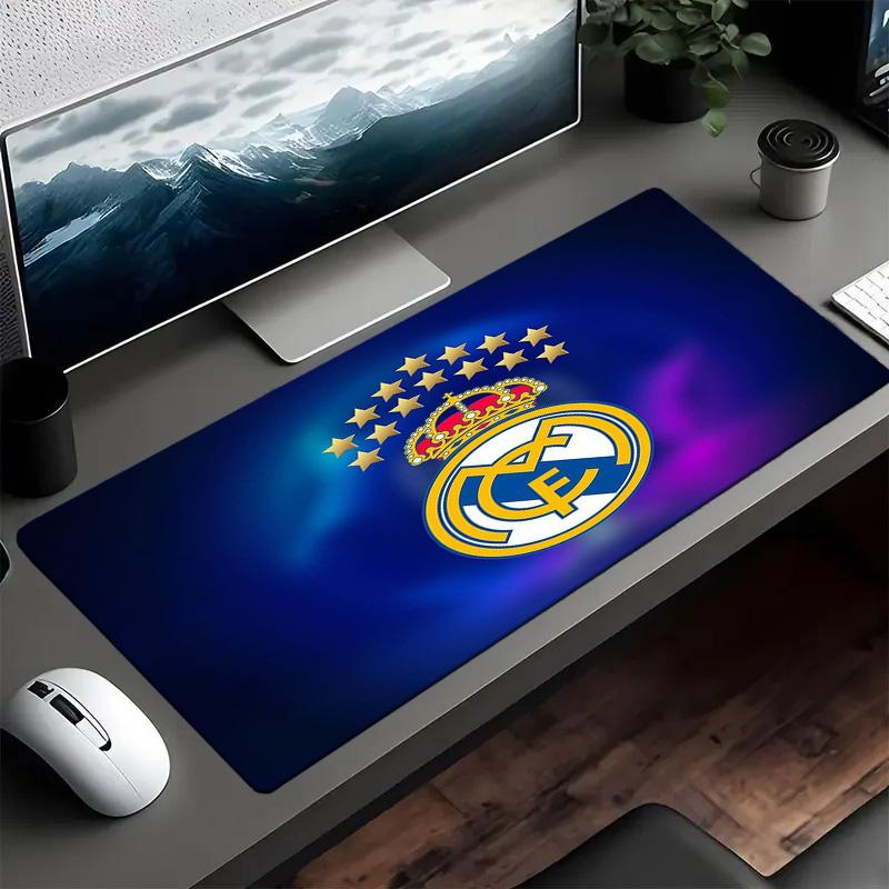Real Madrid Crest Mouse pad Mouse pad, Gaming Mouse Pad, keyboard pad, Desk Decor for computer notebook Fan Gift Birthday Gift
