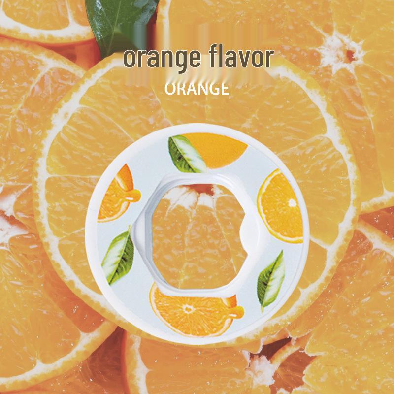 Fruit-Flavored Zero Calorie Water Bottle with Pop-Up Lid and Aroma Ring