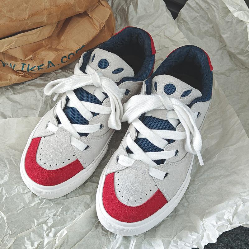 

Весенние новые ретро хлебные туфли шлепанцы мех пара кеды дышащие парусиновые туфли мужской тренд мужская повседневная обувь 39 (female)