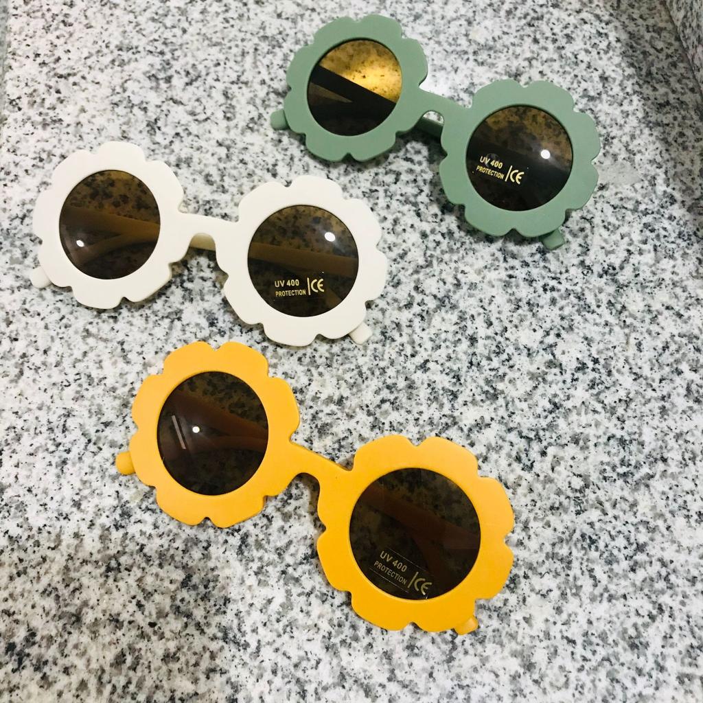 New Cute Children'S Frosted Glasses  Color Series Baby Sunglasses