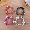 Kindergarten Hand-Held Tambourine Metal Bells Plastic Rattle Ball Percussion Ktv Party Kids Game Toy Musical Instrument