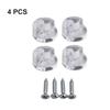 4pcs Mirror Wall Hanging Fixing Kit Glass Bracket Mirror