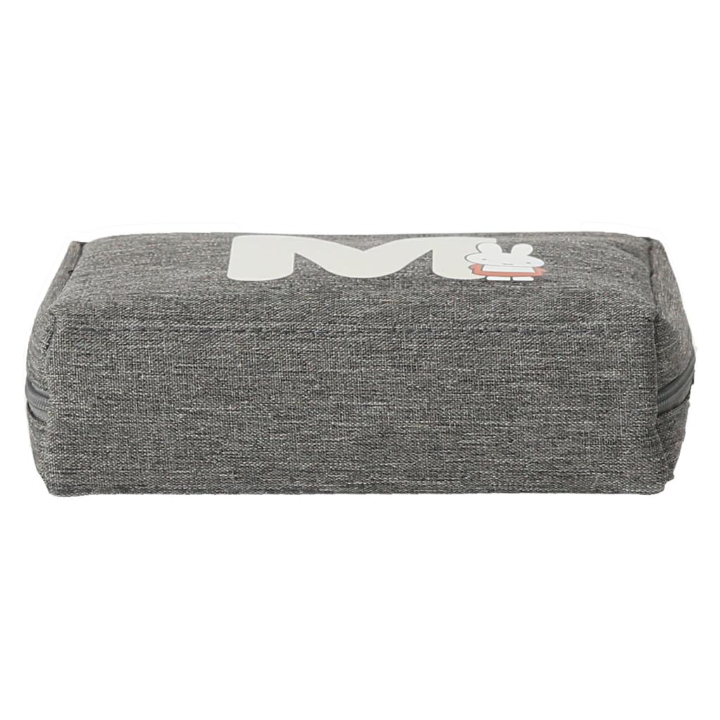 Miffy Initial Pouch Gray W X 11cm H X 5cm D Women's (30601203D) (Initial M) Dimensions 16.5cm