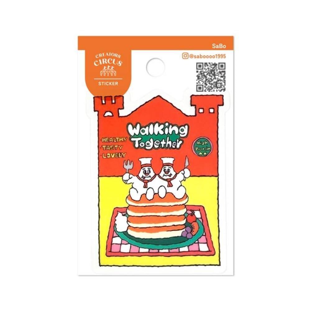 Frontier Creators Circus Sticker Cooking Together W7 x D0.1 x H10.5 CS37186