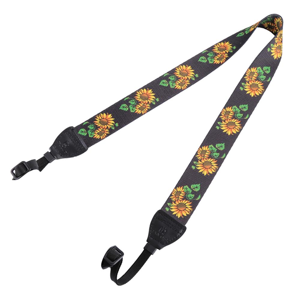 Retro Style Double Cotton Yard Colorful Pattern Shoulder Neck Strap Camera Strap Bags Wristband