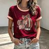 Women's Football Fan Shirt for Day Support and Team