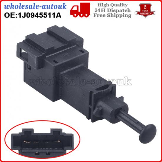 2PCS Brake Light Stop Switch For VW T4 1990–2003 1J0945511A Camper Van Motorhom