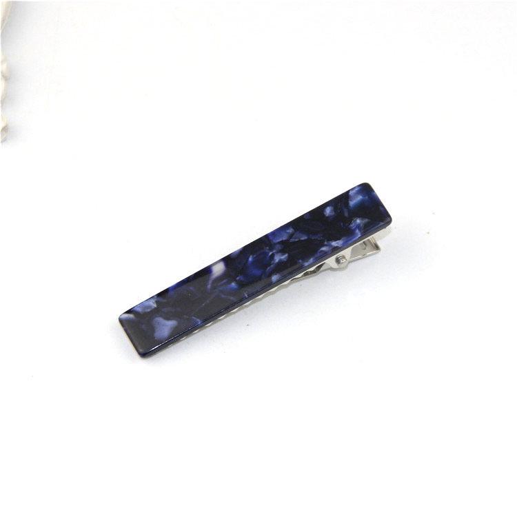 1PCS Fashion Alligator Clips Acetate Zinc Alloy Hair Clips Simple Rectangle Hair Clips Headwear Woman Hair Accessories