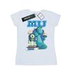 Disney Womens/Ladies Monsters University Poster Cotton T-Shirt