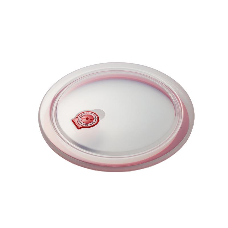 Microwave-Safe Leak-Proof Stainless Steel Ceramic Bowl Lid with Silicone Seal