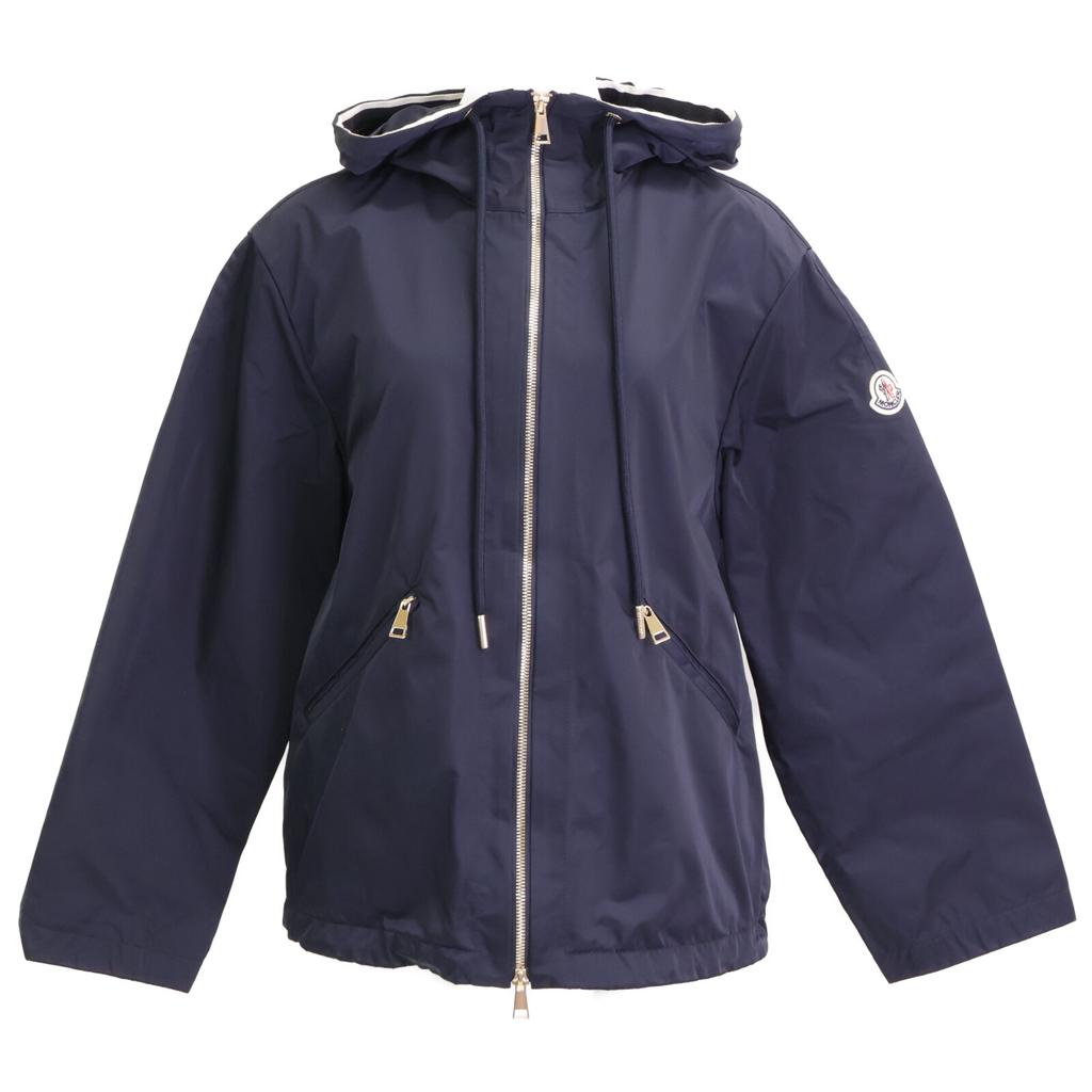 Moncler [Excellent Condition/Made In 2011] CASSIOPEA Nylon Zip-Up Hoodie Jacket 00 NavyUsed