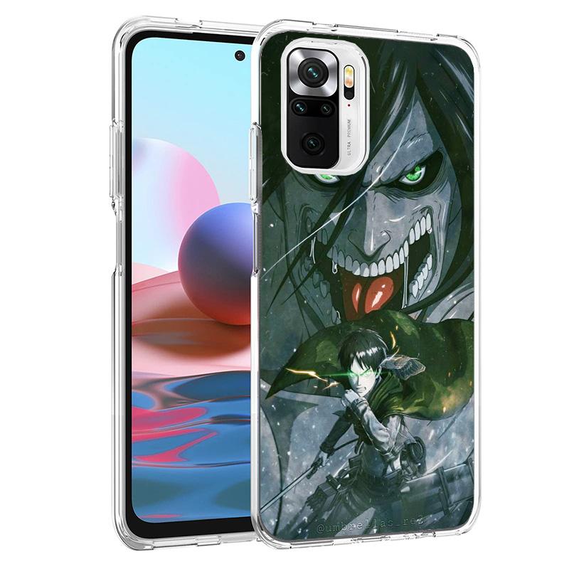 Attack Eren Cover Phone Case For Xiaomi Poco F7 Ultra X7 X6 X5 Pro M7 Redmi 15C 15 13C 13 12C 12 10C 10 9A 9C 9T 9 Shell Poco F7