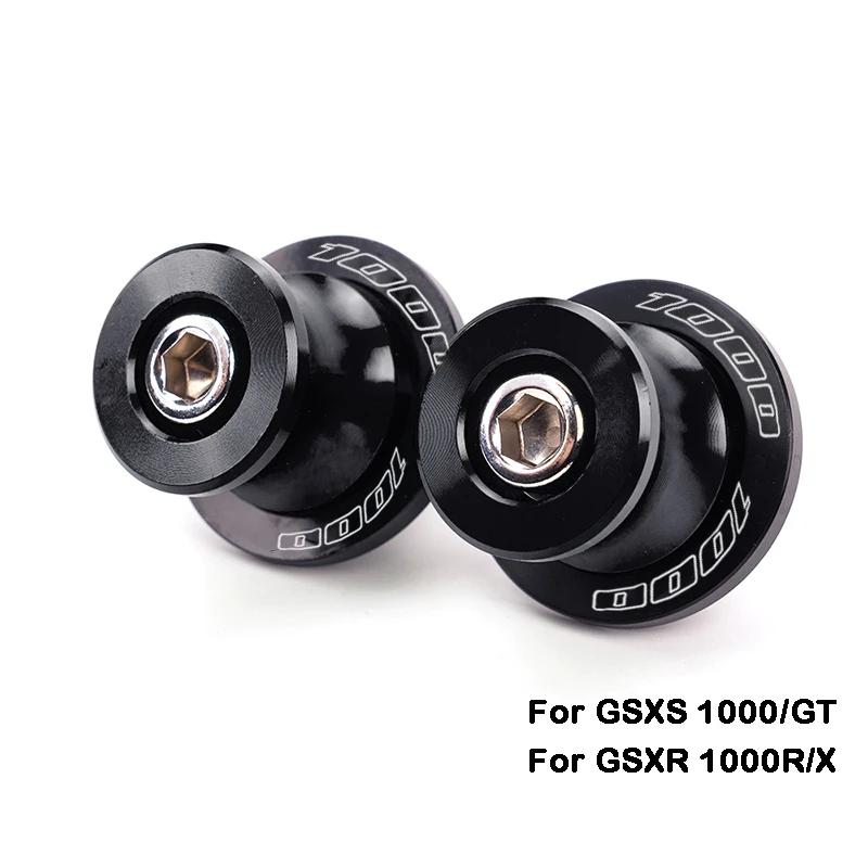 Для SUZUKI GSXR 750 1000 R/X GSX R 750 1000 GSXS 7501000 GT Мотоциклетные аксессуары винт для подставки слайдер катушки маятника Black-1000