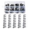 Fishing Rod Guide Repair Assortment, 40 Piece Metal Tip Guide Set With Storage Case for Line Guidance, Routine Rod Work, and Fishing Use