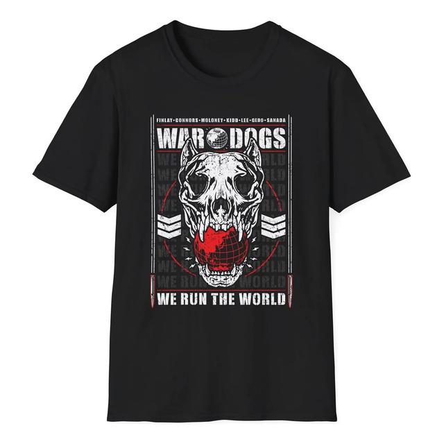 Camiseta Oficial Wrtw De New Japan - Bullet Club - War Dogs XXXL