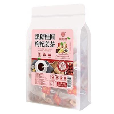 Černý cukr Longan Goji zázvorový čaj 10,58 oz sladký květinový a ovocný čaj 300 g