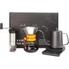 Coffee PLUS Super Cook Drip Coffee Kit Maker Set All-in-One Hand Manual Grinder Perfect As an Anniversary and Birthday Gift Set