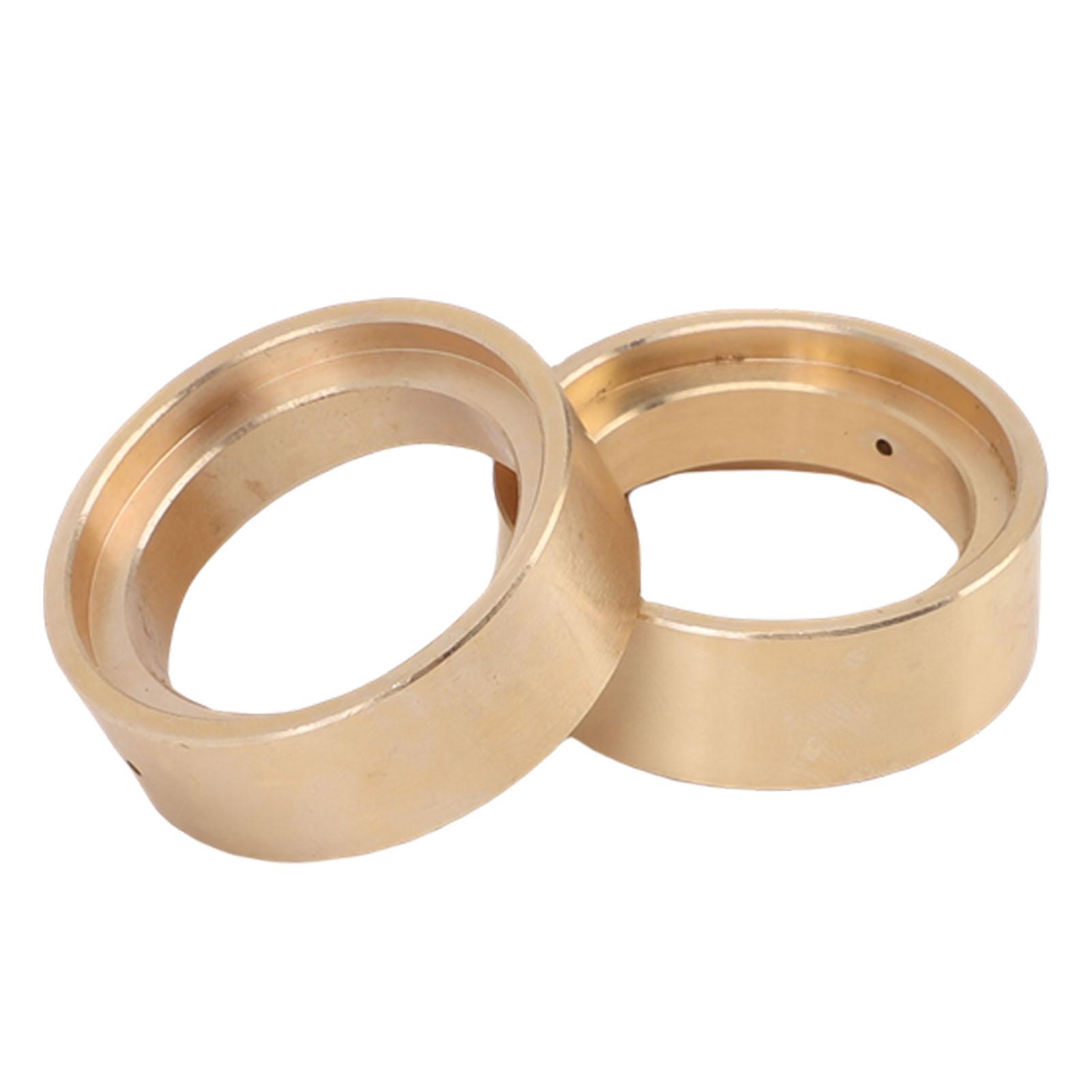 

2Pcs Brass Internal Beadlock Clamp Ring Professional 1.3in 1 18 RC Car Accessories with Hole Wheel Weights for 9781 Hub