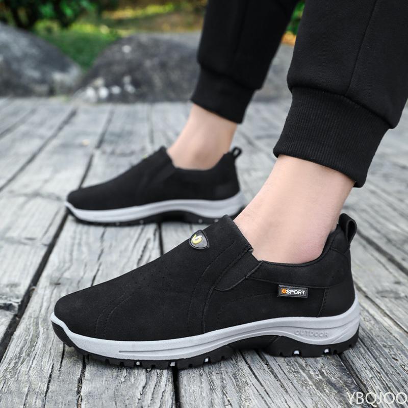 Casual Men's Shoes  Spring New Sports Single Shoes Soft Soled Casual Mountaineering Anti Slip Shoes Zapatillas De Deporte