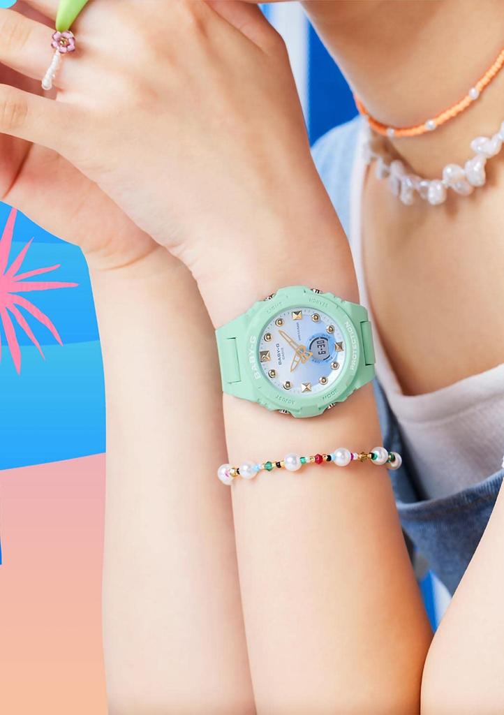 [Casio] Baby Gee BGA-320-3AJF Mint Lagoon Damenuhr