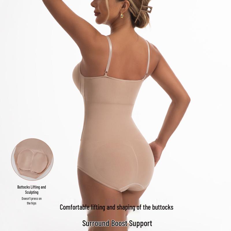 European Cross-Border Body Sculpting Seamless Tummy Control Bodysuit