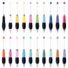 60 Pcs Black/Blue Ink Beadable Pen Refills 1.0mm Replaceable Pen Refills Smooth Writing Pen Refills