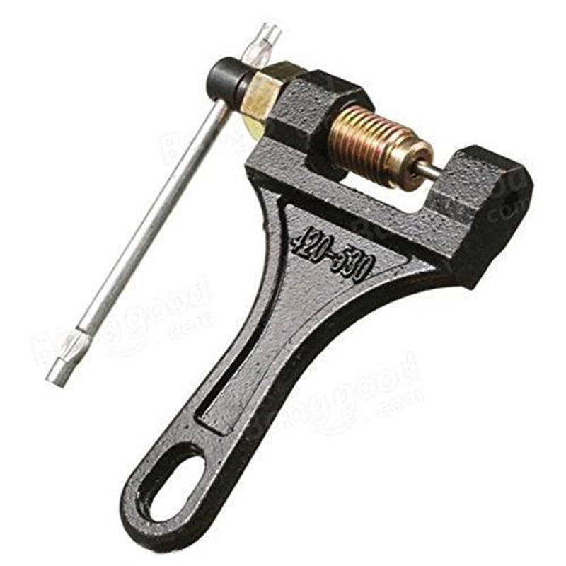 Motorcycle Chain Breaker Chain Link Removal Separator Motor Chain Breaker Riveting Tool 420-530 Motorcycle Parts Repair Tool
