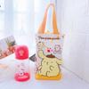 Cartoon Shin Chan Insulated Canvas Bag For Picnic And Carrying Casual