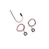 LED Toy Car Lights Remote Control Car Spotlights with Adjustable Metal Bracket 12mm Diameter RC Car Flashing Light