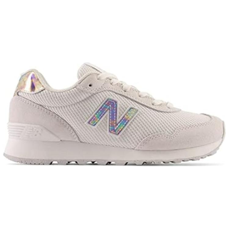 New Balance Nb 515 Fashion Trend Low Top Lifestyle Shoes Women Sneaker Gray White WL515IRW