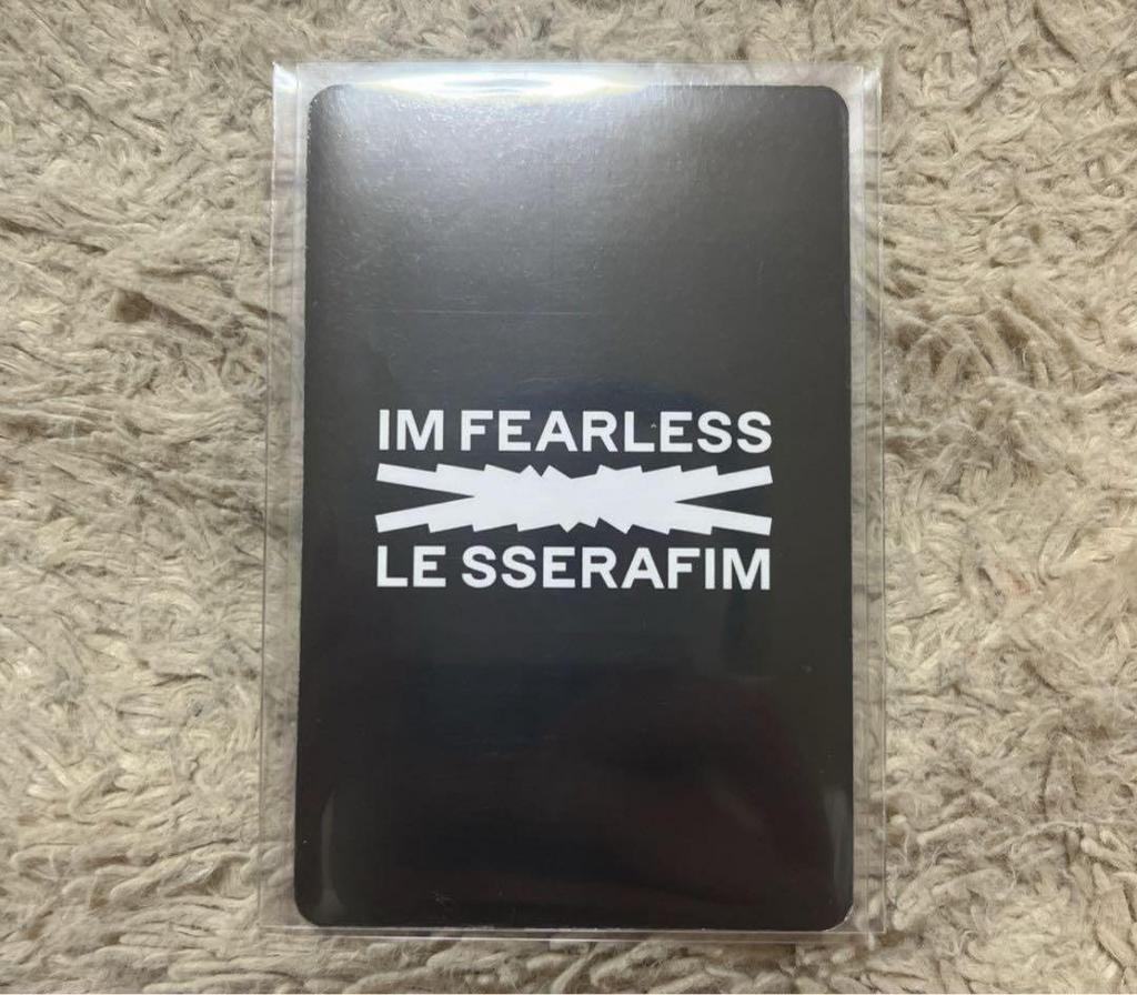 [USED] Sakura shopee bonus trading card fearless le sserafim