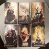 Runic Tarot Deck 10.3*6cm in Russian Language 78 Pcs Tarot Cards Based on The Gods and Mythology of The Norse
