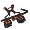 Electrician Tool Bag Adjustable Shoulder Waist 1680D Water Proof Multi Pockets Tool Organizer for Repair Construction