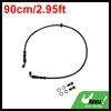 Motoforti 50/60/70/80/90/100/110/120/130cm Motorcycle Brake Clutch Oil Hose Line Kit for Motorcycles Dirt Bikes ATV Black