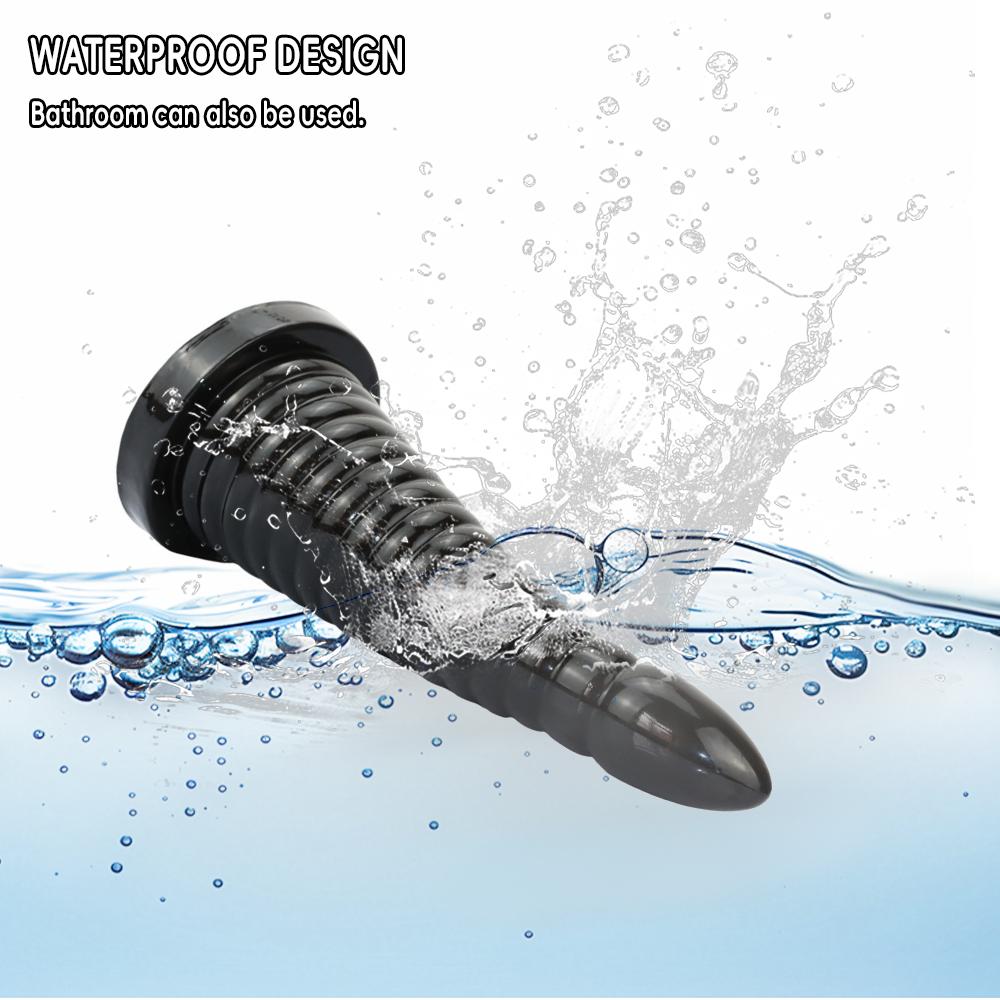 S/L Pagoda Jumbo Suction Cup Large Anal Plug, Oversized Threaded Anal Plug Bead Anal Expander Female Masturbator Adult 18+