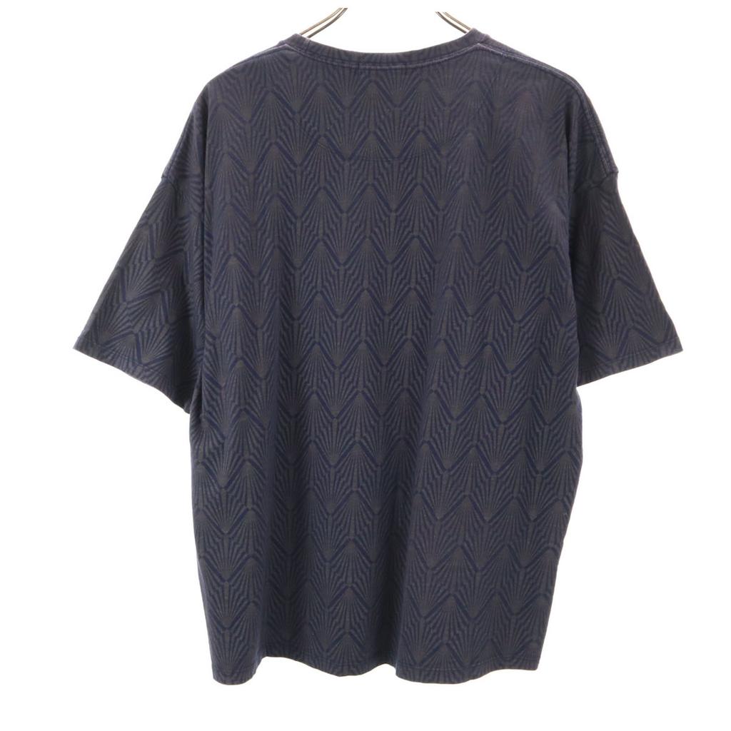 HARE Overall Handle Short Sleeve T-shirt S Navy System Men's Used