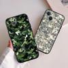 RA7 Camouflage New High-End Shell Phone Case for iPhone SE X XS XR 16E 17 11 Pro Max 8 7 6 6s Plus Air