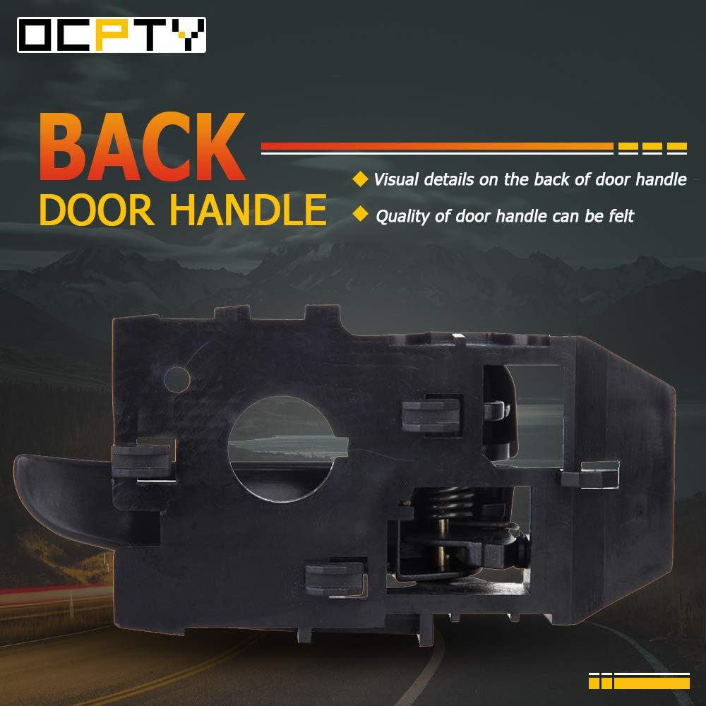 OCPTY Türgriff Innen Fahrerseite Links Ersatz passend 2001-2006 für Hyundai Elantra Innen Türgriff Schwarz