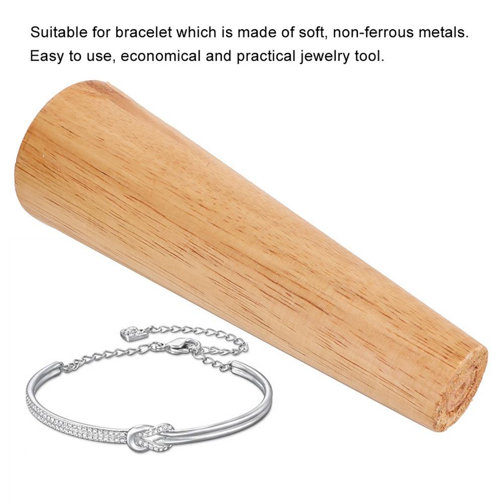 Metal Forming Wooden Bangle Mandrel Round Shape Bracelet Adjuster  Bracelet Adjusting