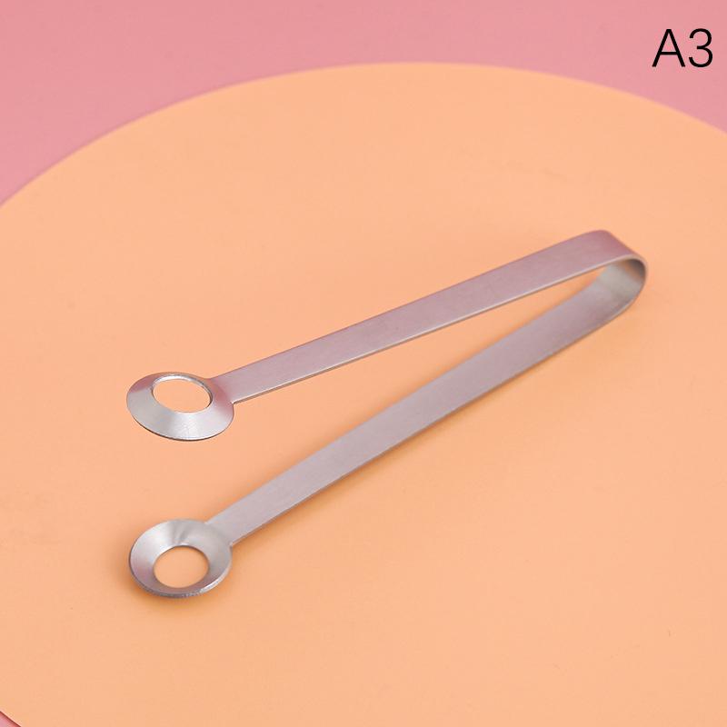 Stainless Steel Mini Food Clips For Sugar Cubes Ice Cube Tweezers Cute Baking Pastry Cake Decoration Candy Dessert Clips