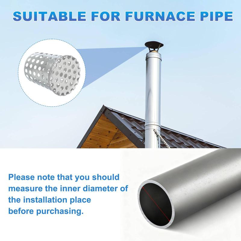 Stainless Steel Anti Clogging Drain Cover Insert Filter for PVC Pipe Cap Size 50MM Prevents Hair Blockage Ideal for Kitchen Bathroom