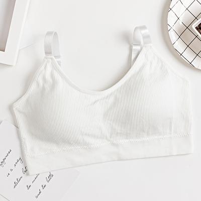 Thread Wrapped Chest Beautiful Back Running Shockproof Vest Sports Bra No Steel Ring Bra Sleep Bra for Women