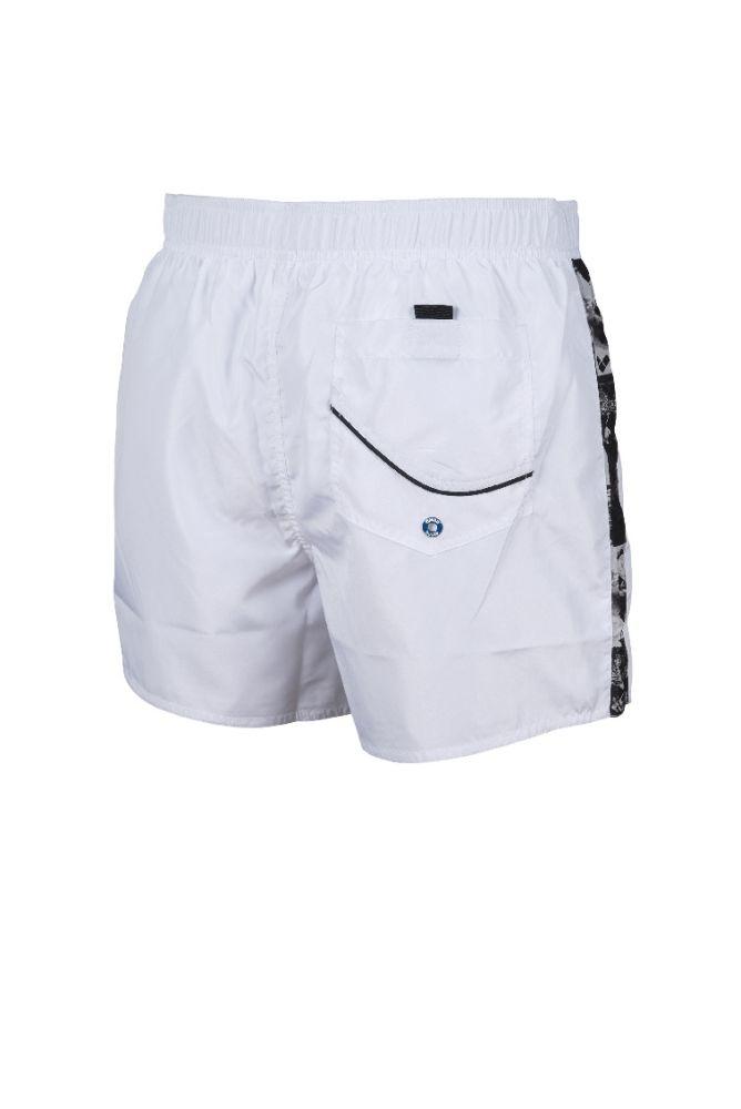 Arena Zwembroek M Icons Team Stripe Short Wit Zwart Multi 004269/120 M