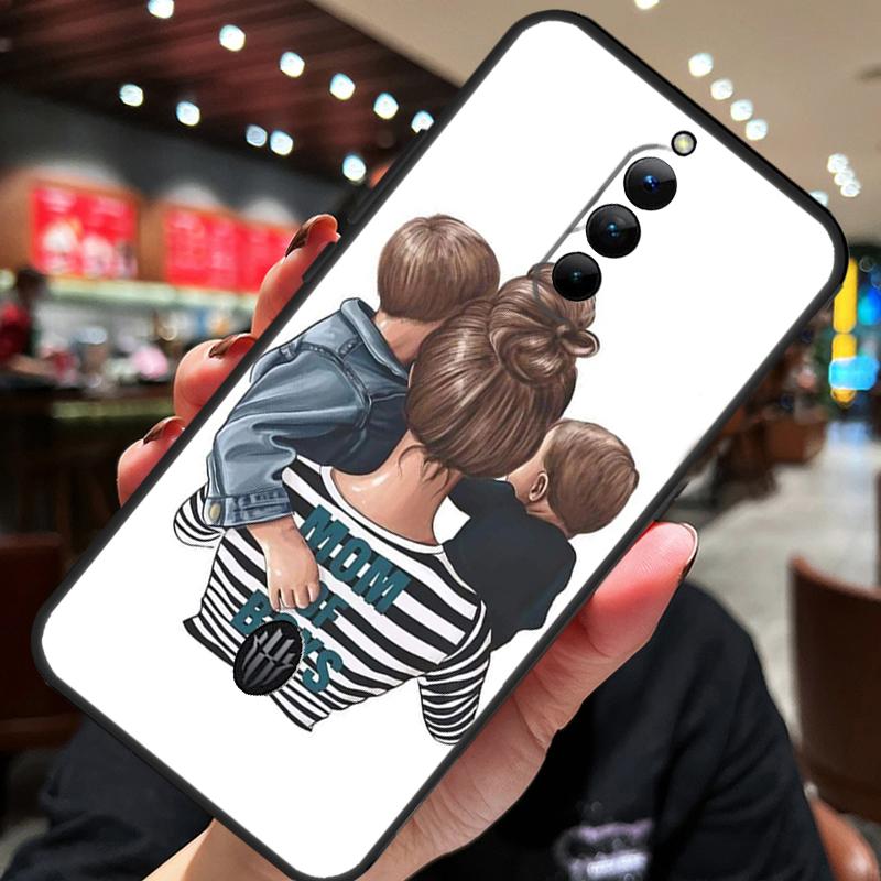 Baby Mom Daughter Girl Son Dad Case For ZTE Nubia Red Magic 8S 9S 10S 8 9 10 Pro Plus 6S 7S 6 7 Pro 5G 6R 11 Pro Plus Cover