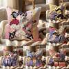 O-Ouran High School ANIME Cushion Cover Multi-Scene Pillow Cover for Home & Car - Reversible, Soft & Durable for Daily Use