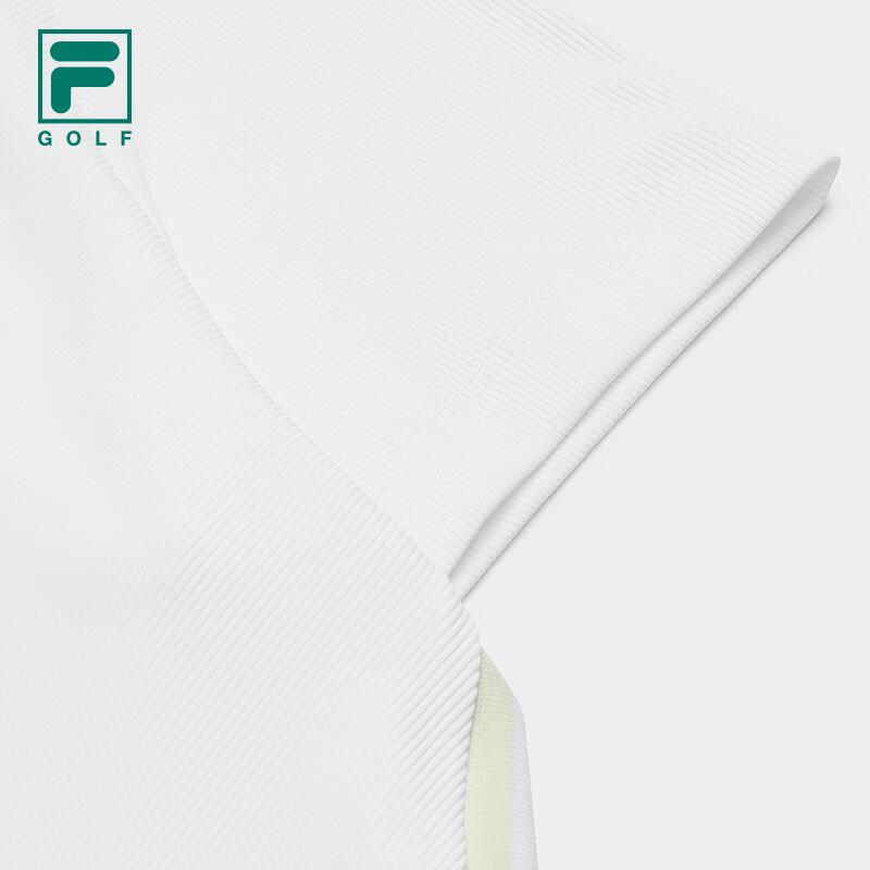 FILA Women's Golf Half-Zip Knit Short Sleeve T-Shirt